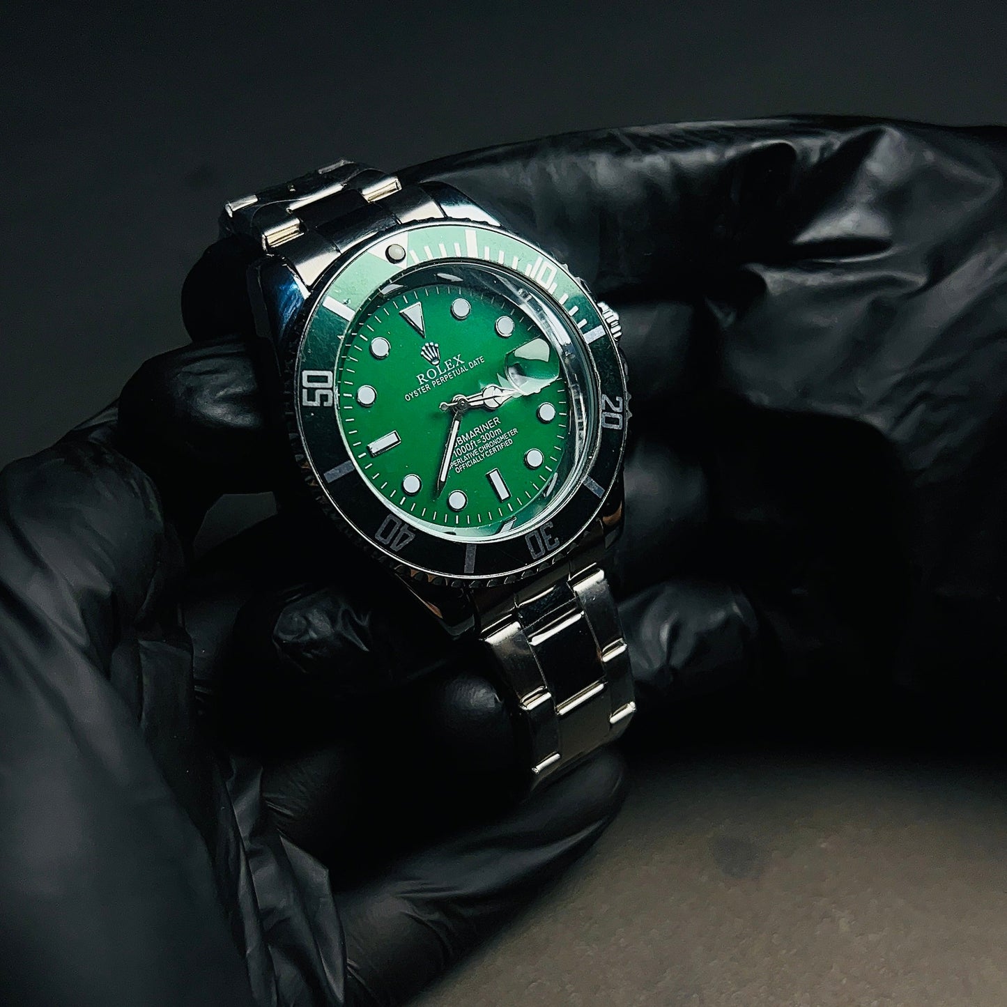 Rolex Submariner Green Dial with Date