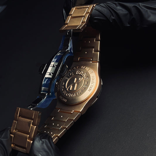 Hublot - big bang chronograph rosegold watch