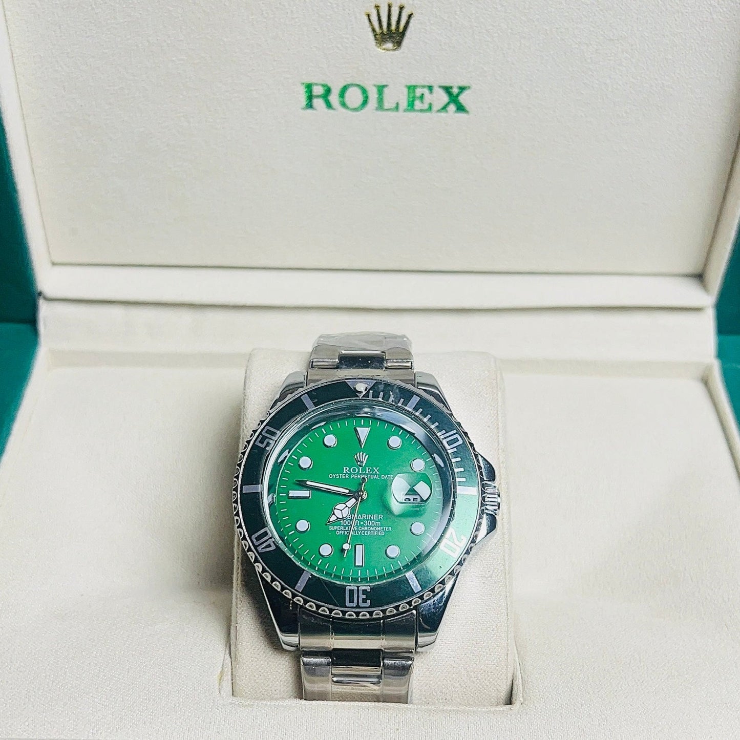 Rolex Submariner Green Dial with Date