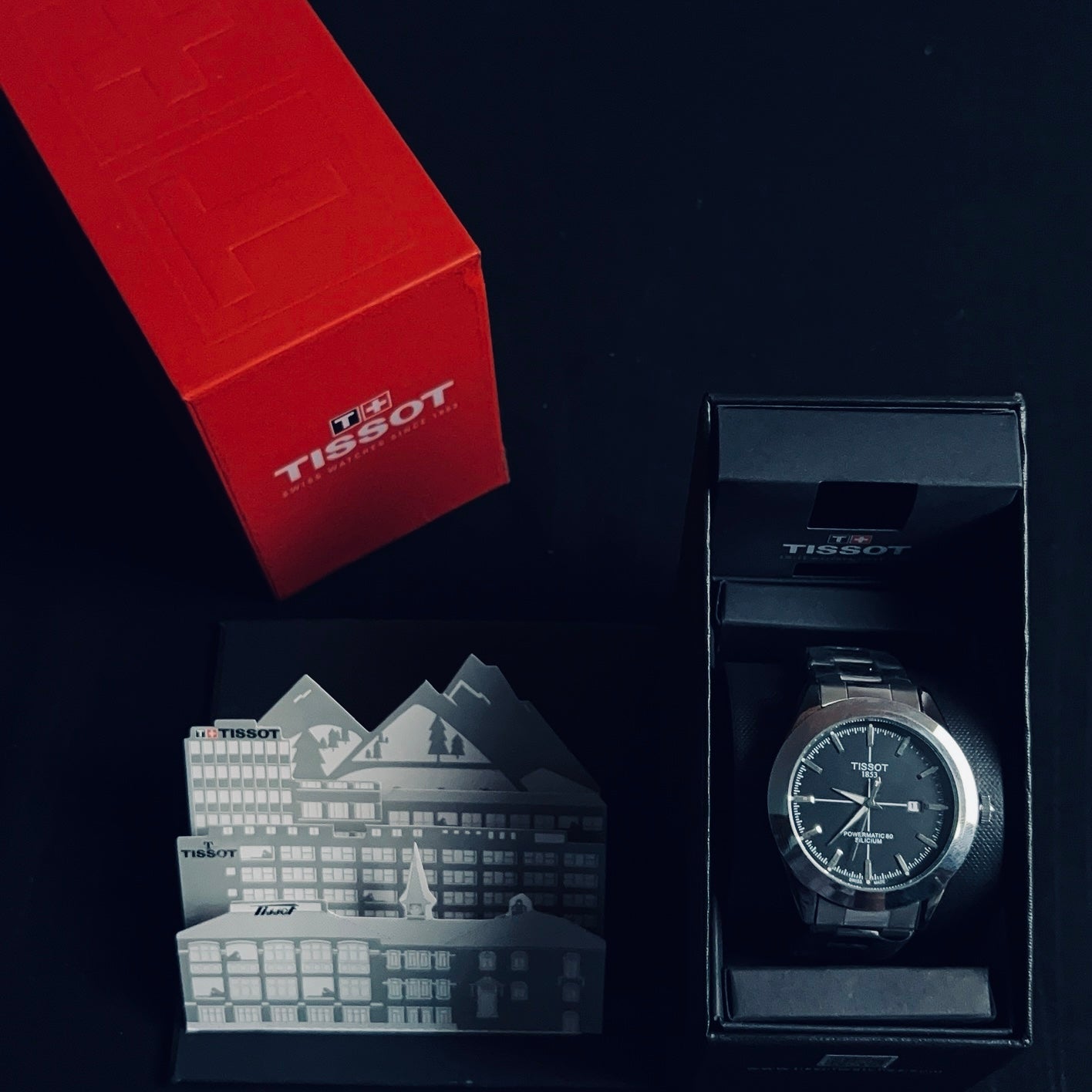 TISSOT gentleman prx black dial