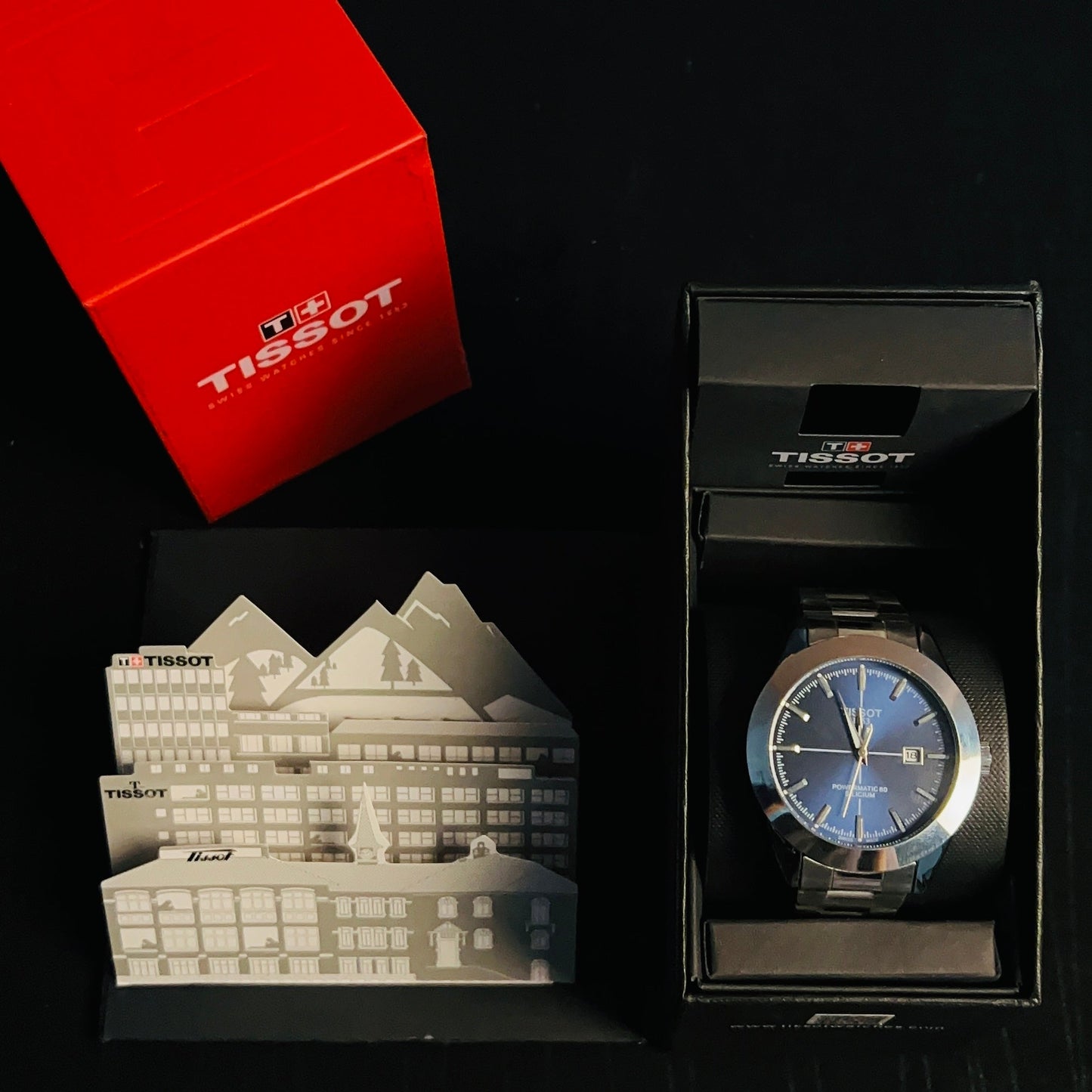TISSOT gentleman prx blue dial