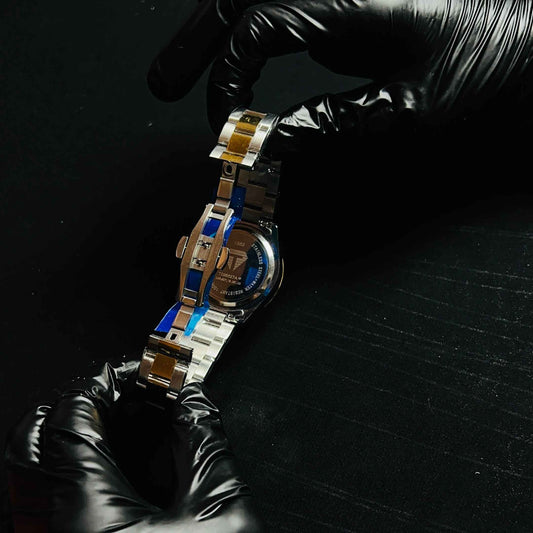 Tissot Gentleman PRX Green Dial TwoTone Watch