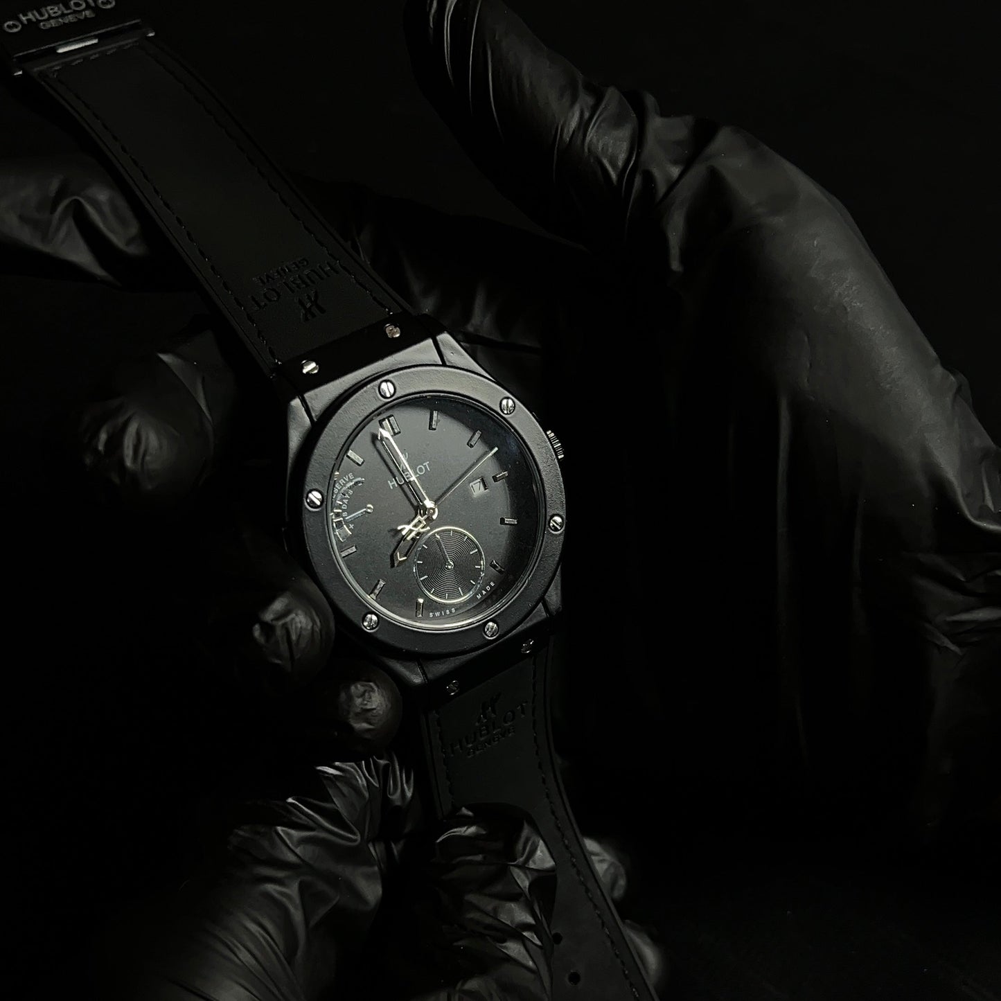 Hublot Geneve - Mate Black dial watch