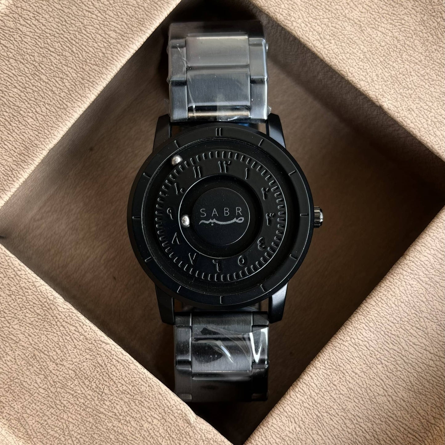 SABR Original Black Arabic Dial Watch