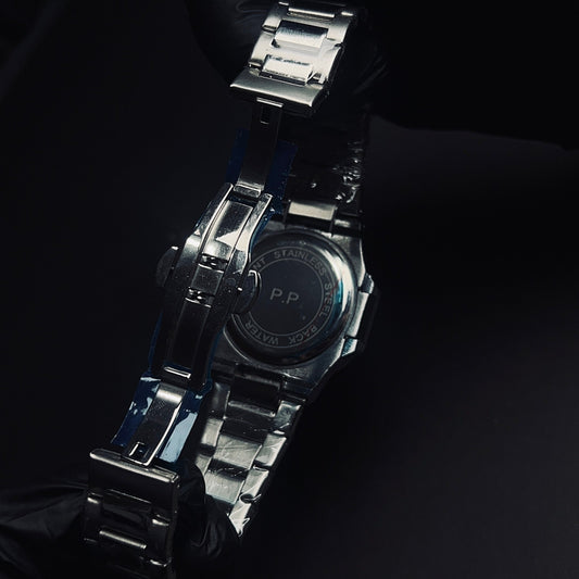 Patek Philippe Geneve with blue dial with date