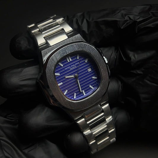 Patek Philippe Geneve Blue Dial Watch