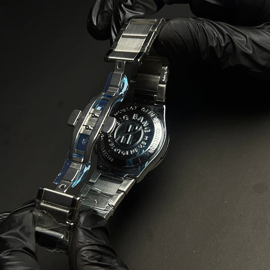 Hublot - big bang chronograph stainless steel watch