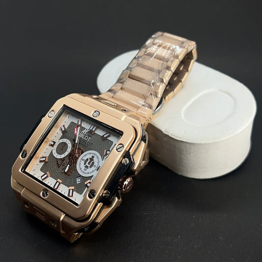 Hublot Big Bang Square Chronograph – Rose Gold Masterpiece watch
