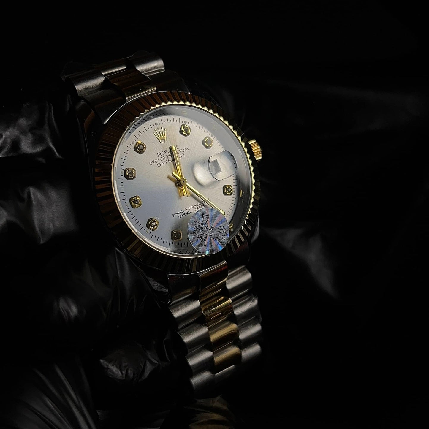 Rolex Oyster Perpetual Datejust - White Dial two tone