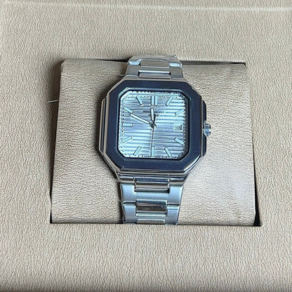 Patek Philippe Cubitus with white dial with date