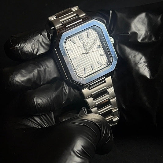 Patek Philippe Cubitus with white dial with date