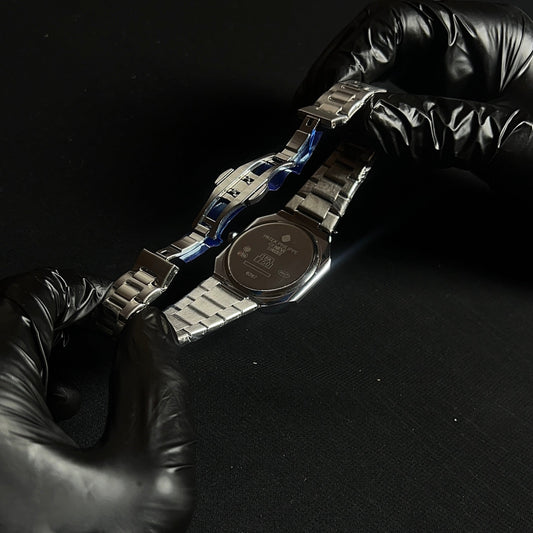 Patek Philippe Cubitus with black dial with date
