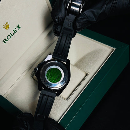 Rolex Yatch Master - black (silicone straps)