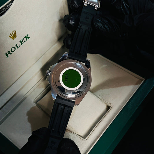 Rolex Yatch Master - silver  (silicone straps)