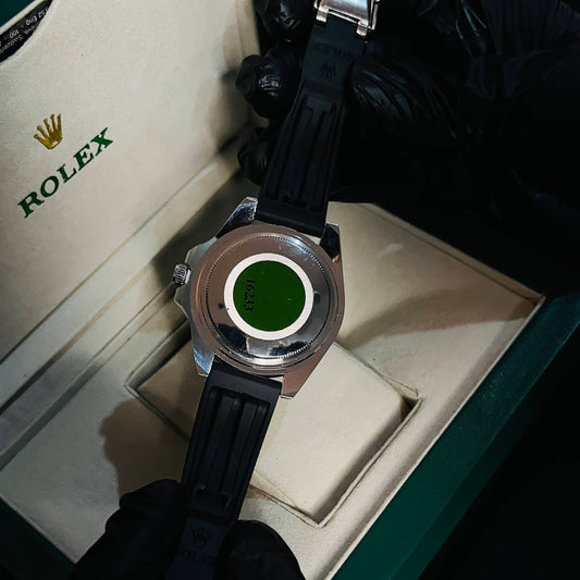 Rolex Yacht-Master Silver Silicone Strap