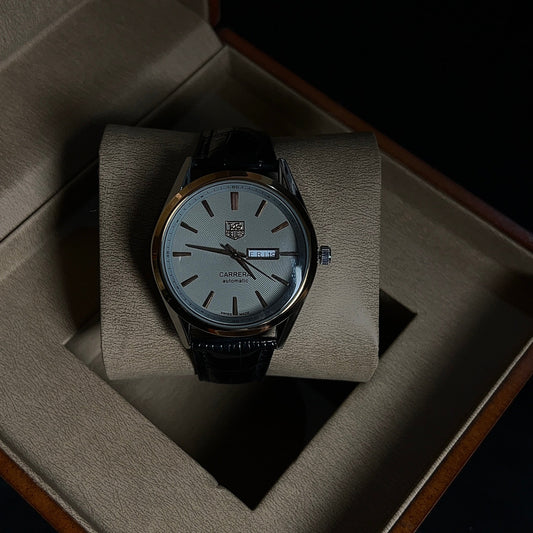 Tag Heuer Gray Dial with day and date