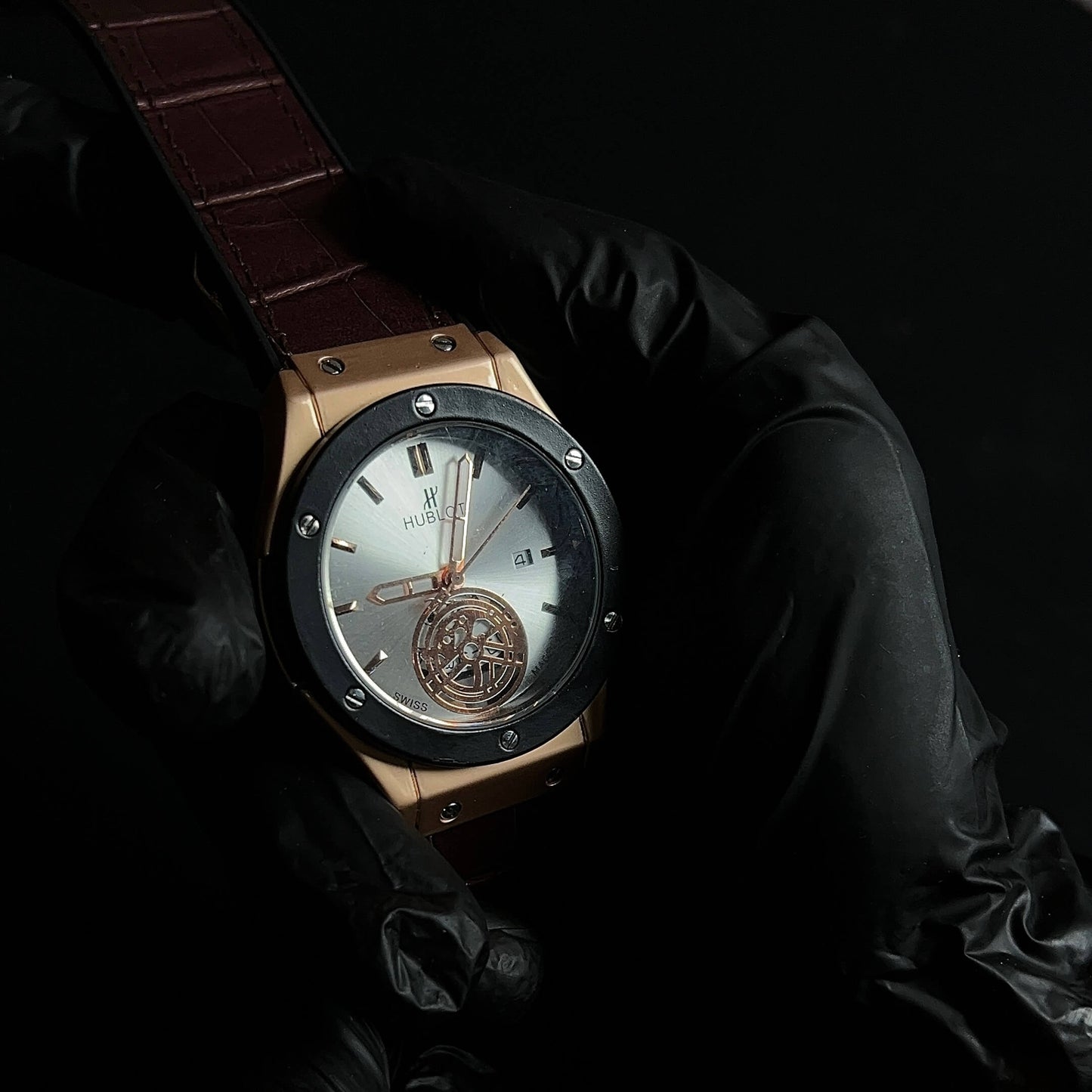 Hublot Geneve White Dial Watch