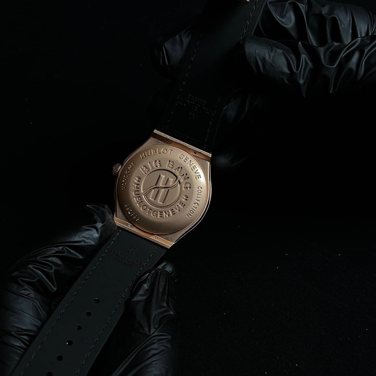 Hublot Geneve Copper Dial Watch