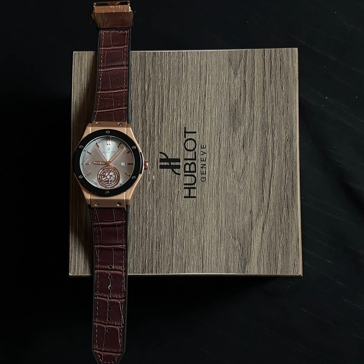 Hublot Geneve White Dial Watch