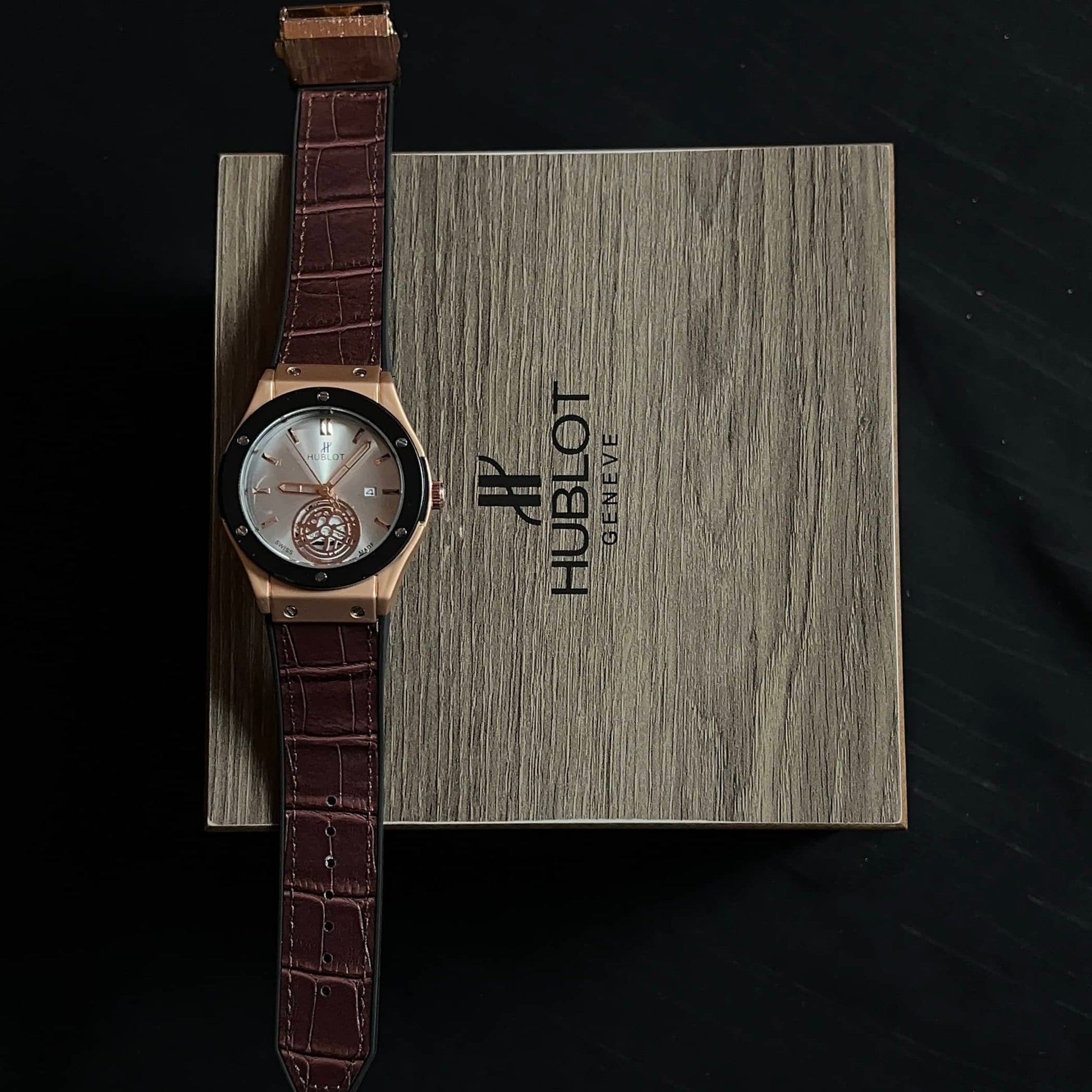 Hublot Geneve White Dial Watch