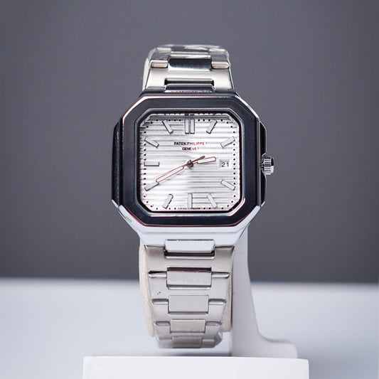 Patek Philippe Cubitus White Dial Watch